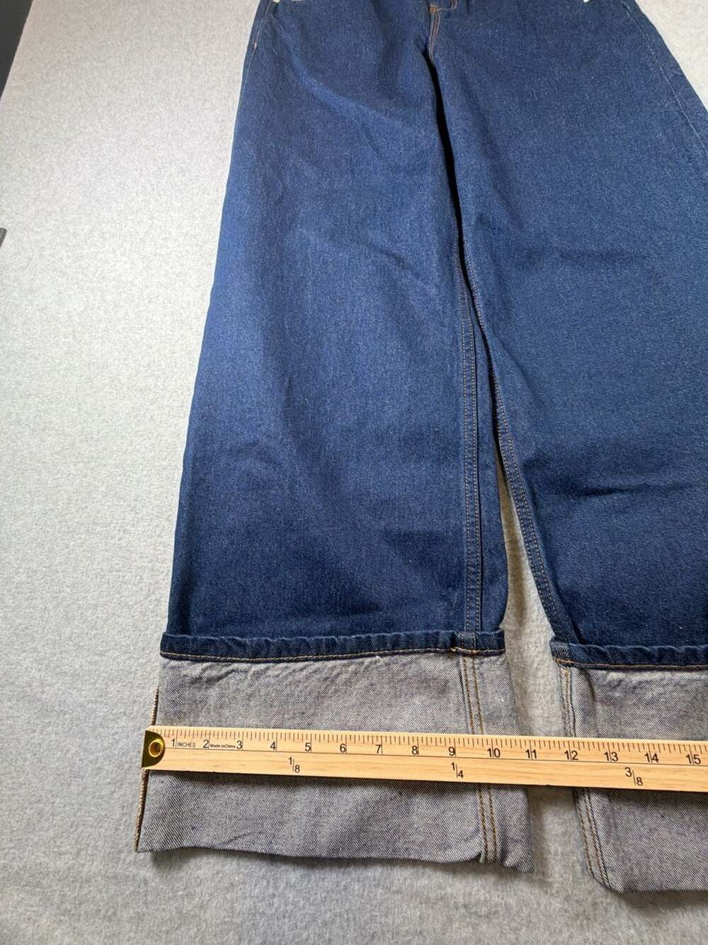 BDG Urban Outfitters Wide Leg Cuff Jeans - Picture 3 of 10